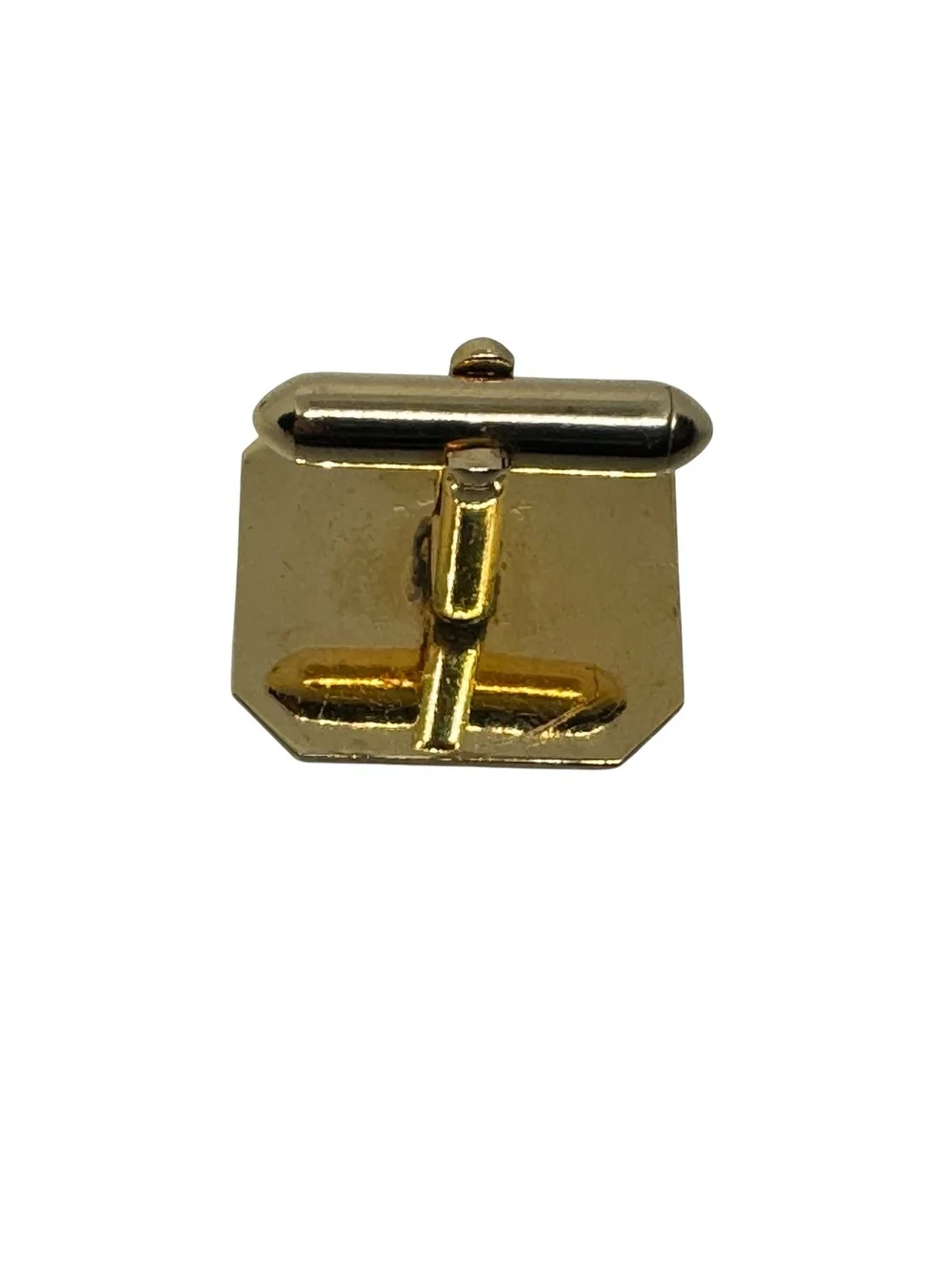 Vintage Swank Tiger Eye Cufflinks & Tie Tack Set Gold Tone Two Tone Men’s